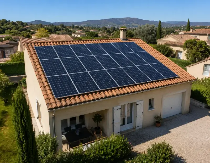 Prime à l'autoconsommation panneaux solaires Lourmarin — aide financière de l'État